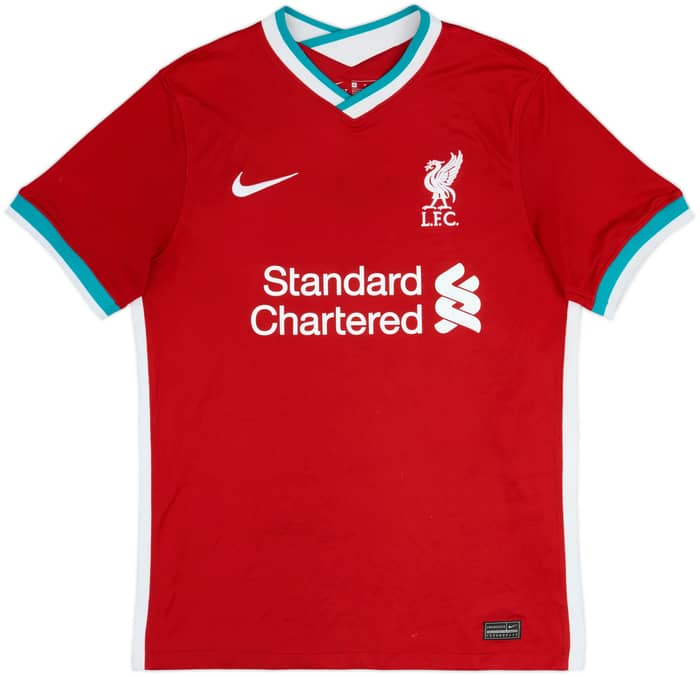 2020-21 Liverpool Home Shirt Virgil #4 - 5/10 - (M)