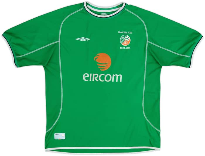 2001-03 Ireland Home Shirt Duff #9 - 6/10 - (XXL)