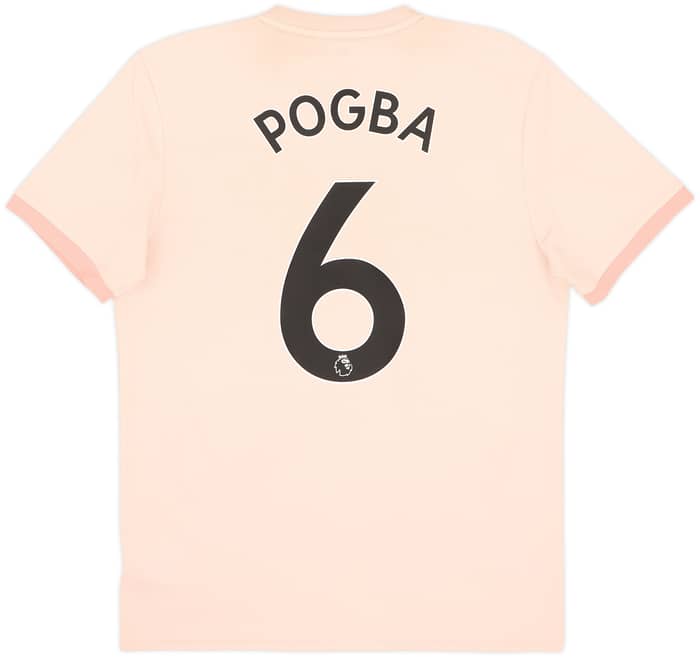 2018-19 Manchester United Away Shirt Pogba #6 - 8/10 - (M)