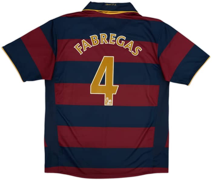 2007-08 Arsenal Third Shirt Fabregas #4 - 8/10 - (L)