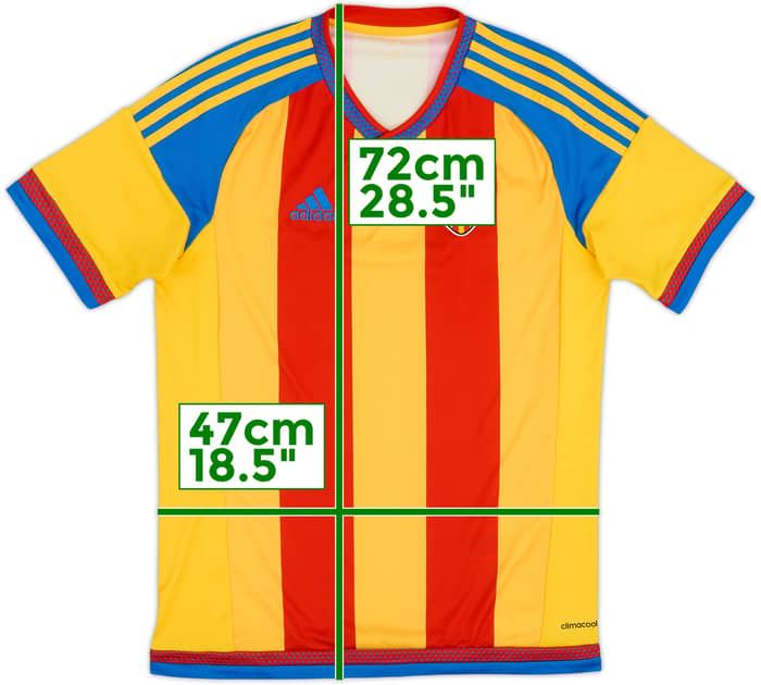 Camiseta de visitante del Valencia 2015-16 - 8/10 - (S)
