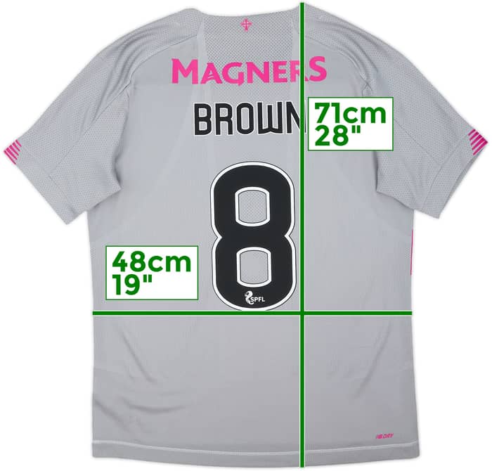 Camiseta de la tercera equipación del Celtic 2019-20 Marrón #8 - 8/10 - (S)
