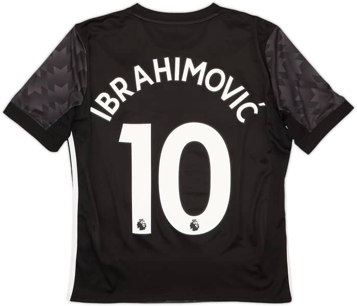2017-18 Manchester United Away Shirt Ibrahimovic #10 - 6/10 - (L.Boys)