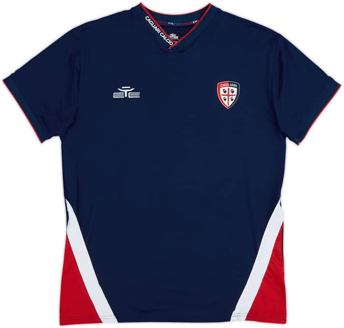 2025-26 Cagliari Eye Sports Training Shirt - 8/10 - (M)