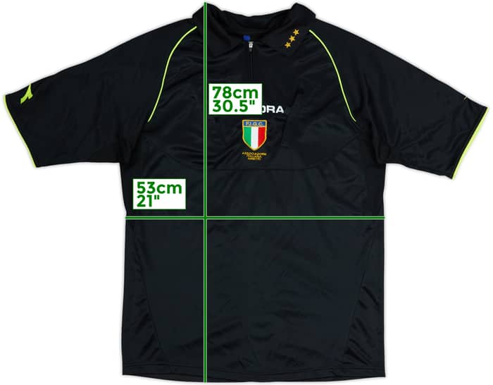 2007-09 Italy Diadora Referee Shirt - 9/10 - (L)