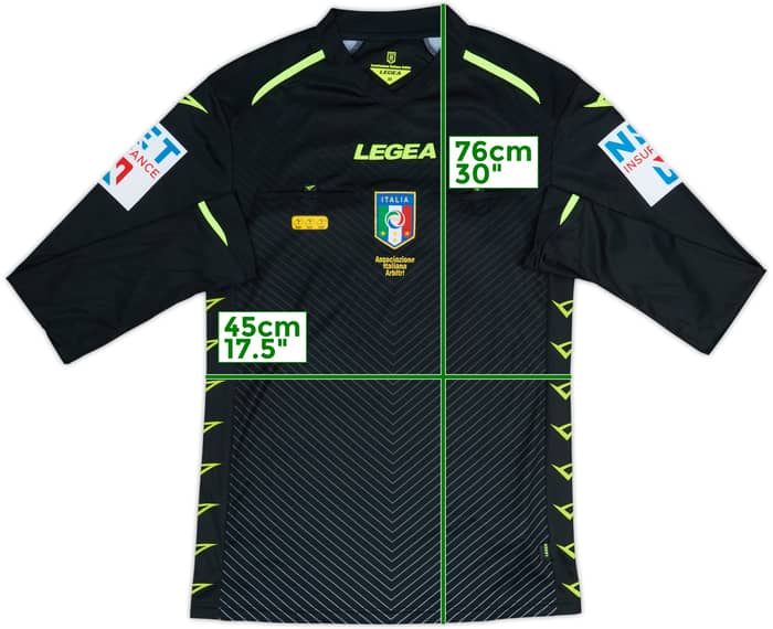 2020-22 Italy Diadora Referee L/S Shirt - 10/10 - (M)