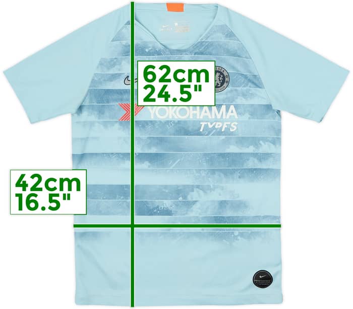 2018-19 Chelsea Third Shirt - 4/10 - (L.Boys)