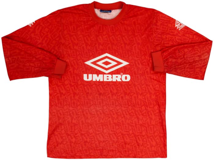 1990s Umbro Template L/S Shirt - 7/10 - (XL)