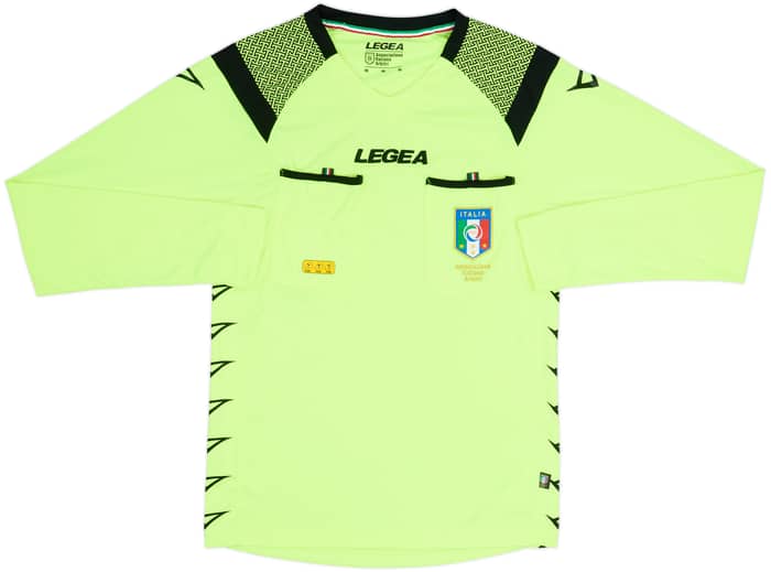 2019-20 Italy Legea Referee L/S Shirt - 7/10 - (M)
