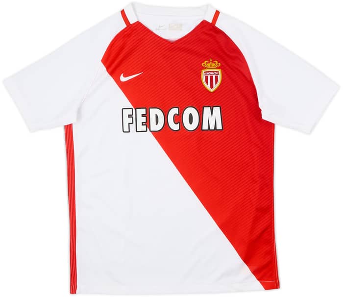 2016-17 Monaco Home Shirt Mbappe #29 - 7/10 - (13-15 Years)