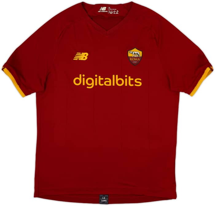 2021-22 Roma Home Shirt - 6/10 - (L)