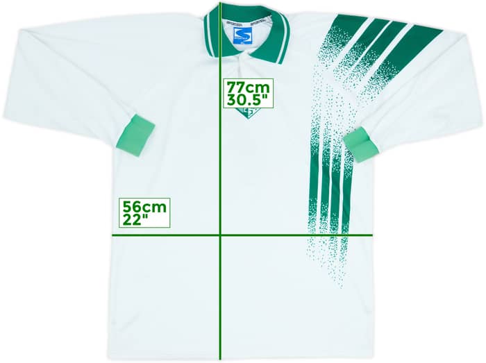 1990s Sportika Template L/S Shirt #7 - 7/10 - (XL)