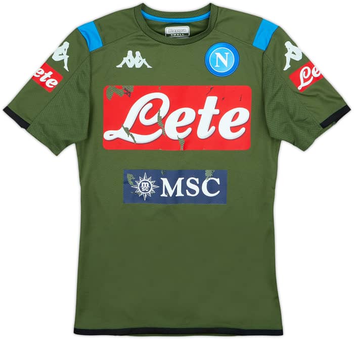 2019-20 Napoli Kappa Training Shirt - 4/10 - (S)