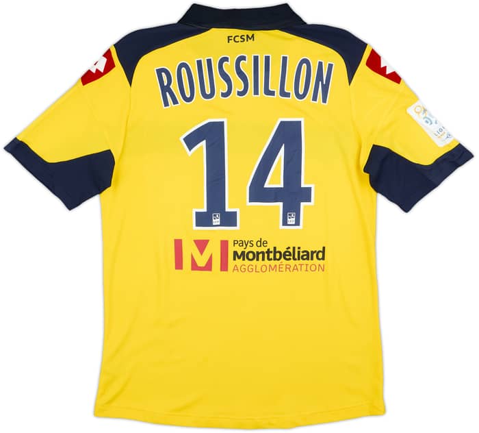 2012-13 Sochaux Home Shirt Roussillon #14 - 8/10 - (L)