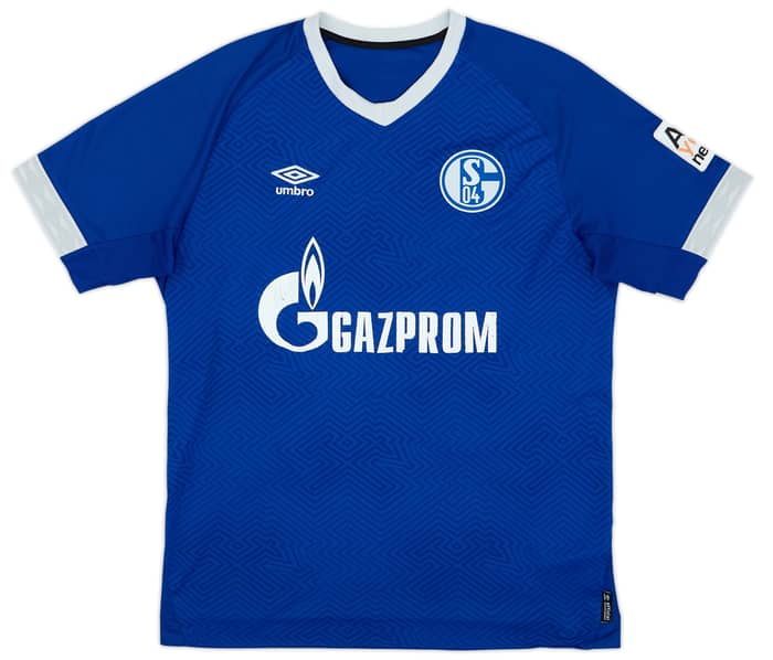 2018-19 Schalke Home Shirt Burgstaller #19 - 5/10 - (L)