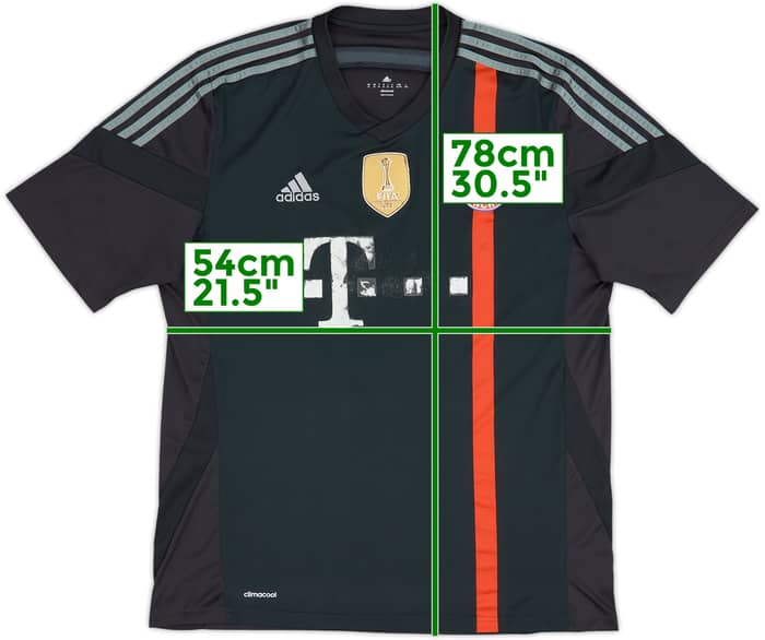 2014-15 Bayern Munich Third Shirt - 4/10 - (XL)