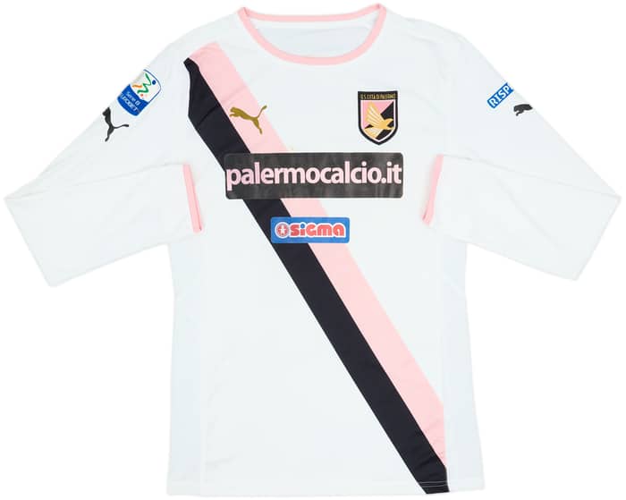 2013-14 Palermo Match Issue Third L/S Shirt Abel H #11