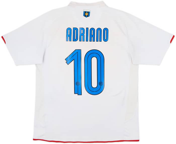 2007-08 Inter Milan Centenary Away Shirt Adriano #10 - 6/10 - (L)