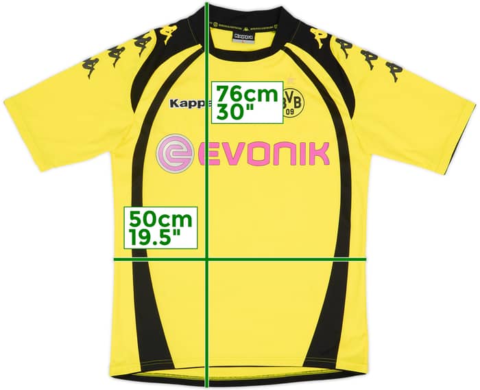 2009-10 Borussia Dortmund Home Shirt - 6/10 - (L)