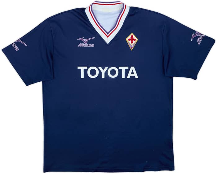 2001-02 Fiorentina Mizuno Training Shirt - 6/10 - (XXL)