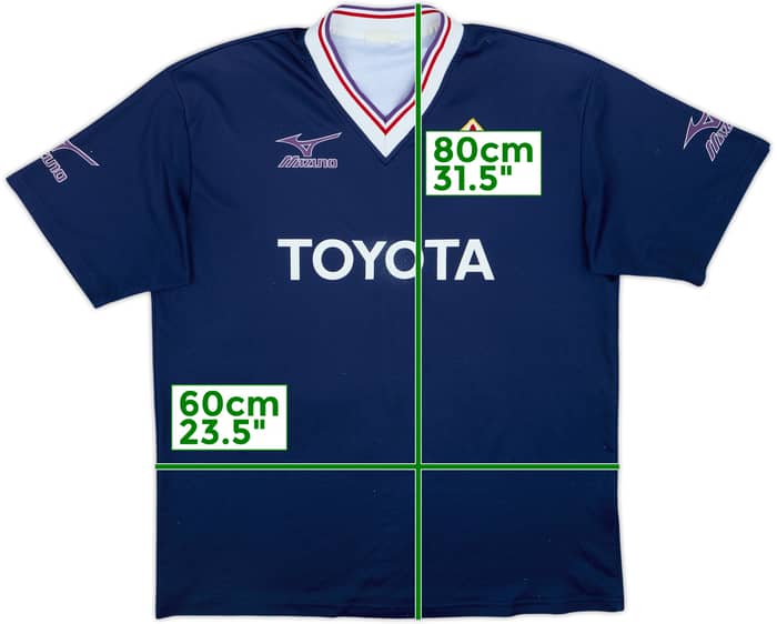 2001-02 Fiorentina Mizuno Training Shirt - 6/10 - (XXL)