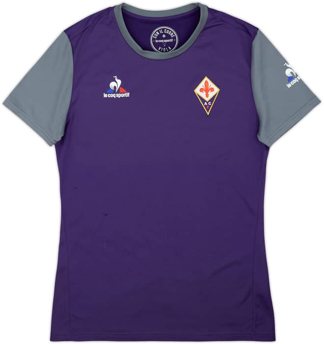 2016-17 Fiorentina Le Coq Sportif Training Shirt - 7/10 - (S)