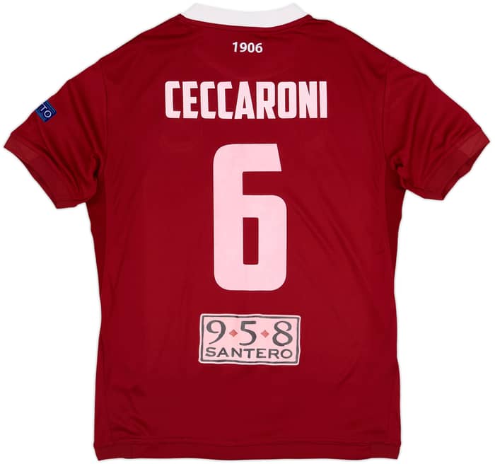 2016-17 Spezia Match Issue Third Shirt Ceccaroni #6