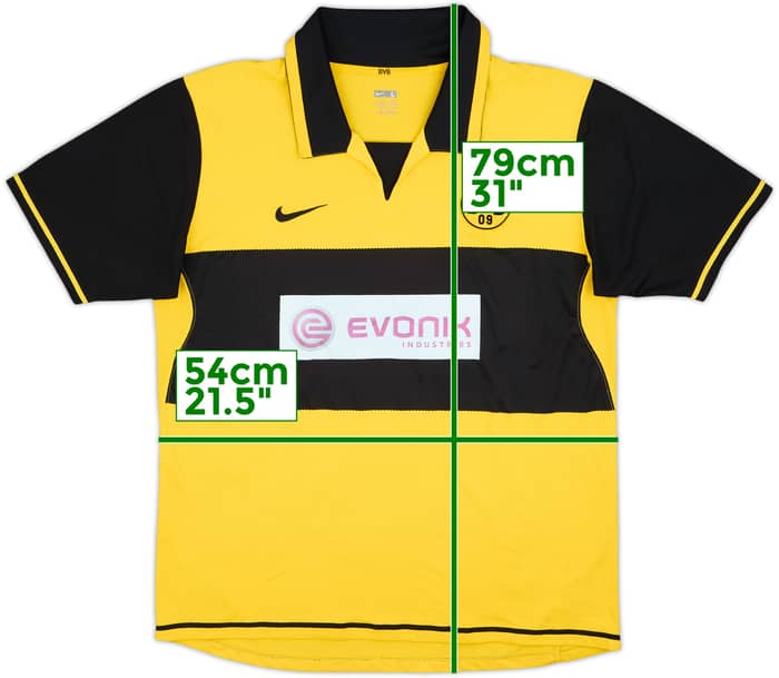 2007-08 Borussia Dortmund Player Issue Home Shirt #11 - 9/10 - (L)