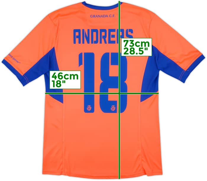 2016-17 Granada Third Shirt Andreas #18 - 6/10 - (M)