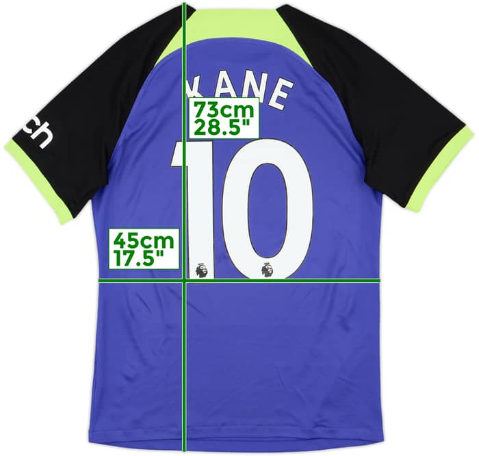 2022-23 Tottenham Away Shirt Kane #10 - 9/10 - (S)