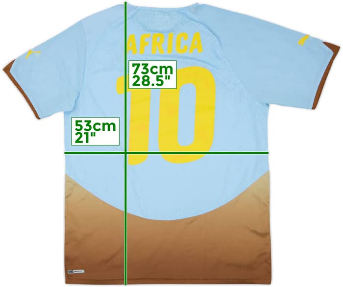 2010-11 Africa Unity Special Edition Third Shirt Africa #10 - 7/10 - (L)
