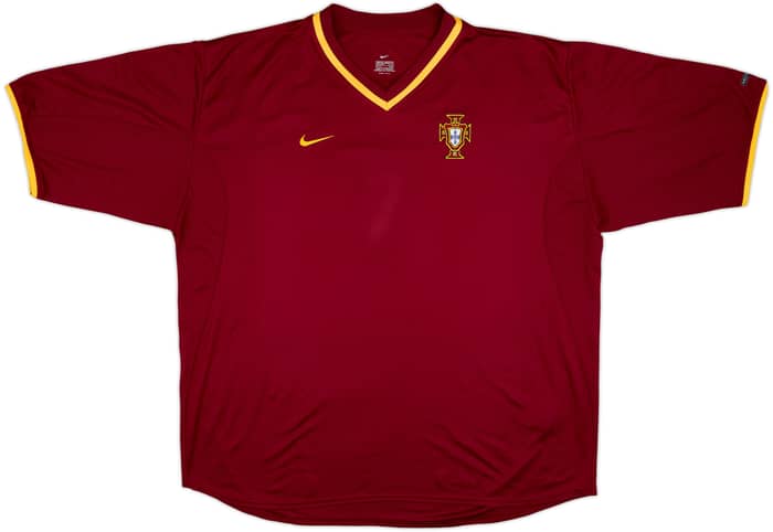 2000-02 Portugal Home Shirt Figo #7 - 6/10 - (XXL)