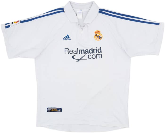 2001 Real Madrid Home Shirt Raul #7 - 5/10 - (L)
