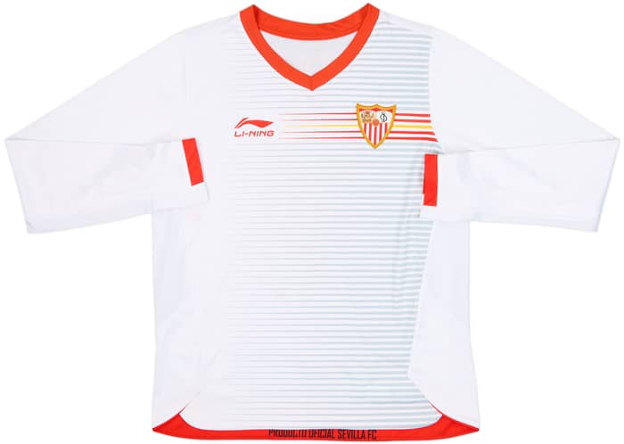 2011-12 Sevilla European Home L/S Shirt A. Negredo #9 - 4/10 - (M)