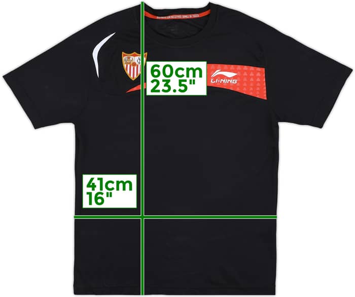 2011-12 Sevilla Li-Ning Training Shirt - 7/10 - (M)