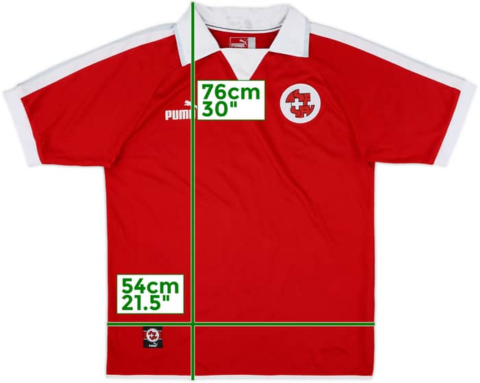 2002-04 Switzerland Home Shirt - 7/10 - (L)