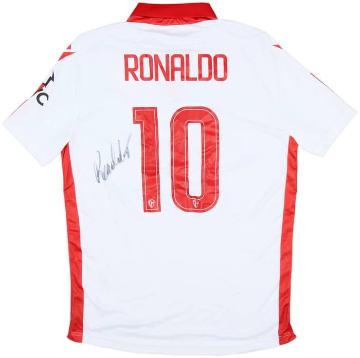 2021-22 Padova Signed Home Shirt Ronaldo #10 (XL)
