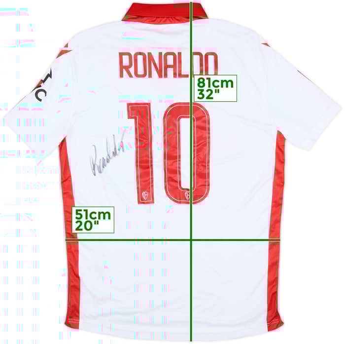 2021-22 Padova Signed Home Shirt Ronaldo #10 (XL)
