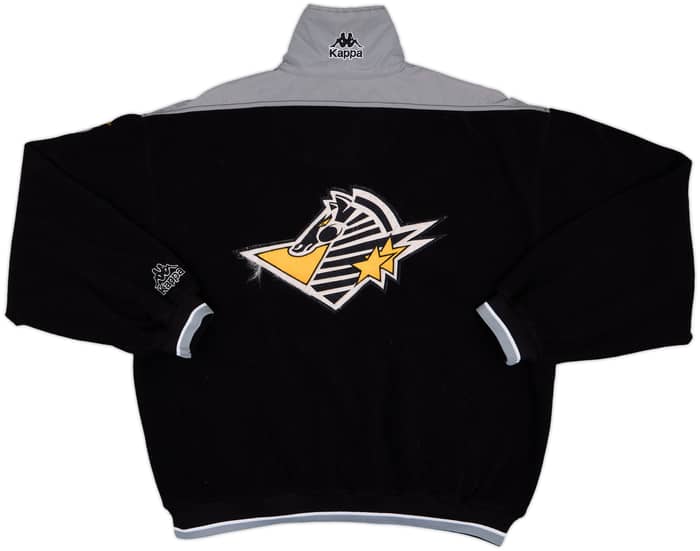1995-97 Juventus Kappa 1/4 Zip Fleece Jacket - 8/10 - (XL)
