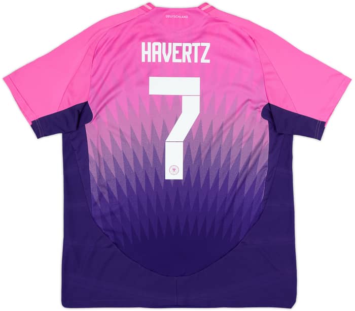 2024-25 Germany Authentic Away Shirt Havertz #7 - 10/10 - (XL)