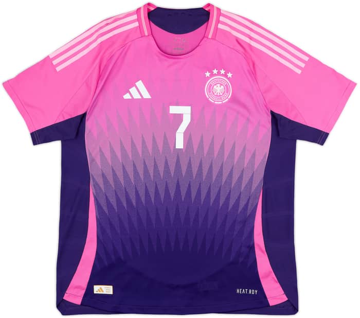 2024-25 Germany Authentic Away Shirt Havertz #7 - 10/10 - (XL)