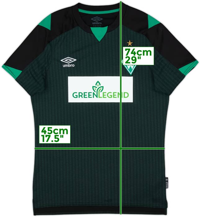 2021-22 Werder Bremen Third Shirt - 10/10 - (S)