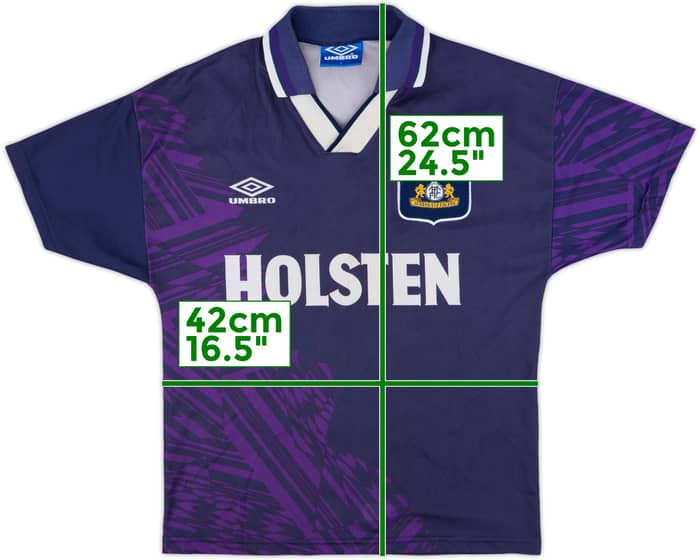 1994-95 Tottenham Away Shirt - 7/10 - (Y)