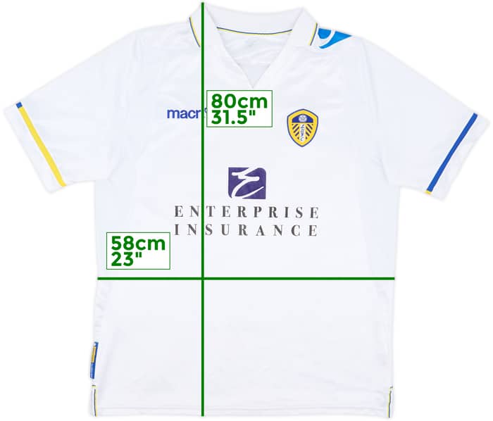 2011-12 Leeds United Home Shirt - 6/10 - (XL)
