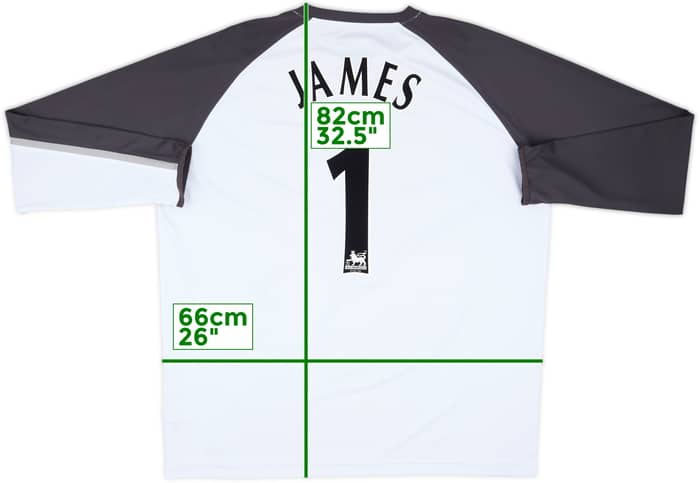 2005-06 Manchester City GK Shirt James #1 - 8/10 - (XL)