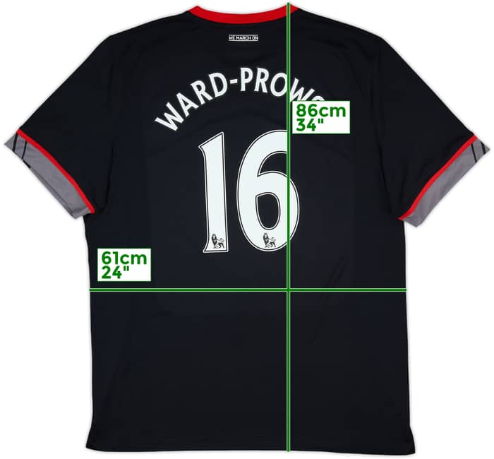 2016-17 Southampton Away Shirt Ward-Prowse #16 - 8/10 - (3XL)