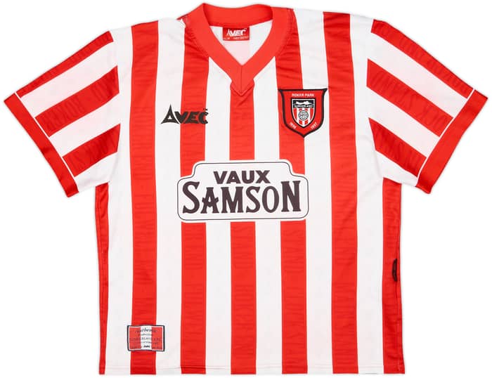 1996-97 Sunderland Home Shirt Quinn #17 - 8/10 - (M)