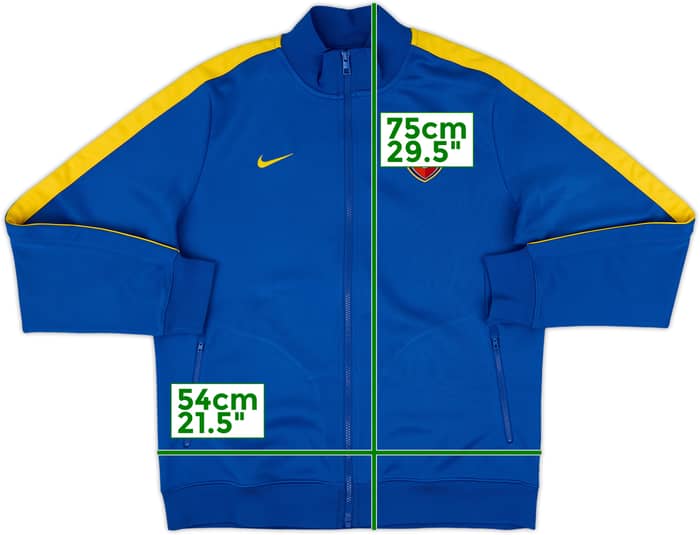 2013-14 Arsenal Nike Track Jacket - 8/10 - (L)