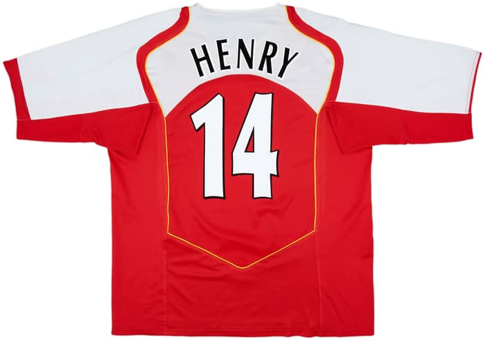 2004-05 Arsenal Home Shirt Henry #14 - 6/10 - (XXL)
