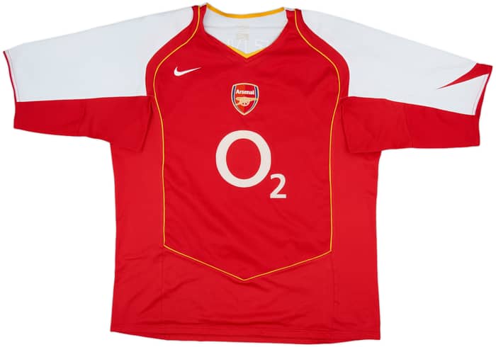 2004-05 Arsenal Home Shirt Henry #14 - 6/10 - (XXL)